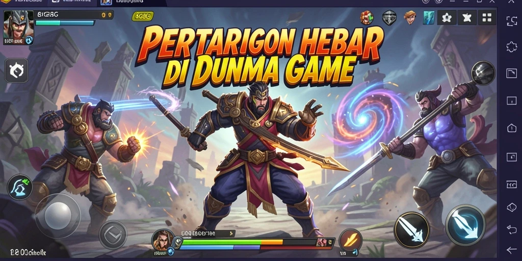 Gameplay menarik dalam pertempuran di 8G8G.