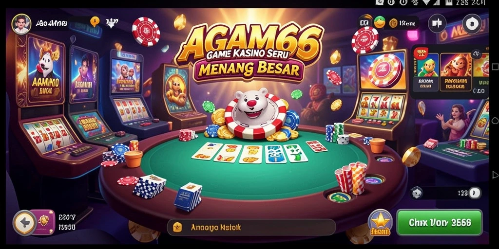 Gameplay AGAM66 dengan grafis menawan dan fitur interaktif.