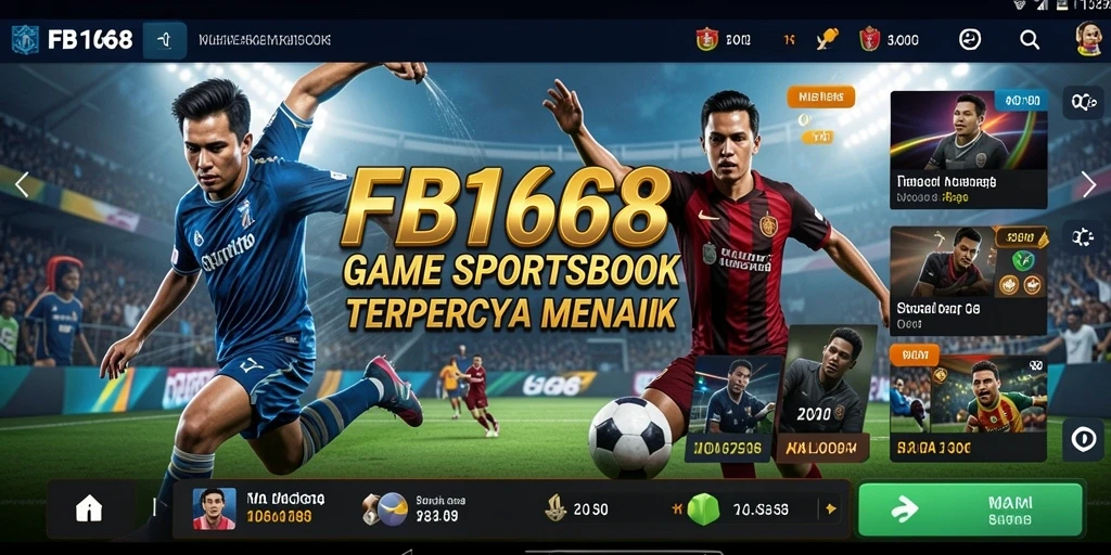 Tampilan gameplay sportsbook FB168 yang menarik dan interaktif.