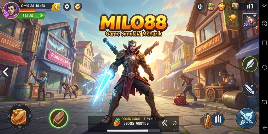Tangkapan layar dari gameplay yang menarik dalam MILO88.