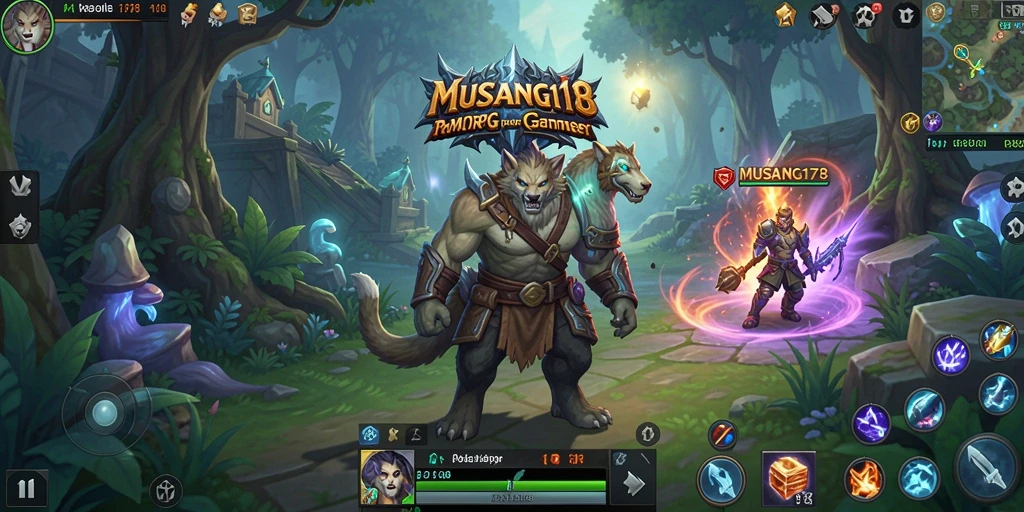 Tampilan gameplay menakjubkan dari MUSANG178 dengan aksi seru.