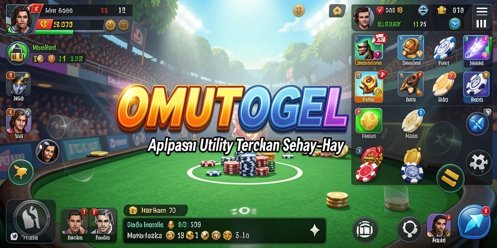 Tampilan menarik dari aplikasi OMUTOGEL yang mempermudah kehidupan sehari-hari.