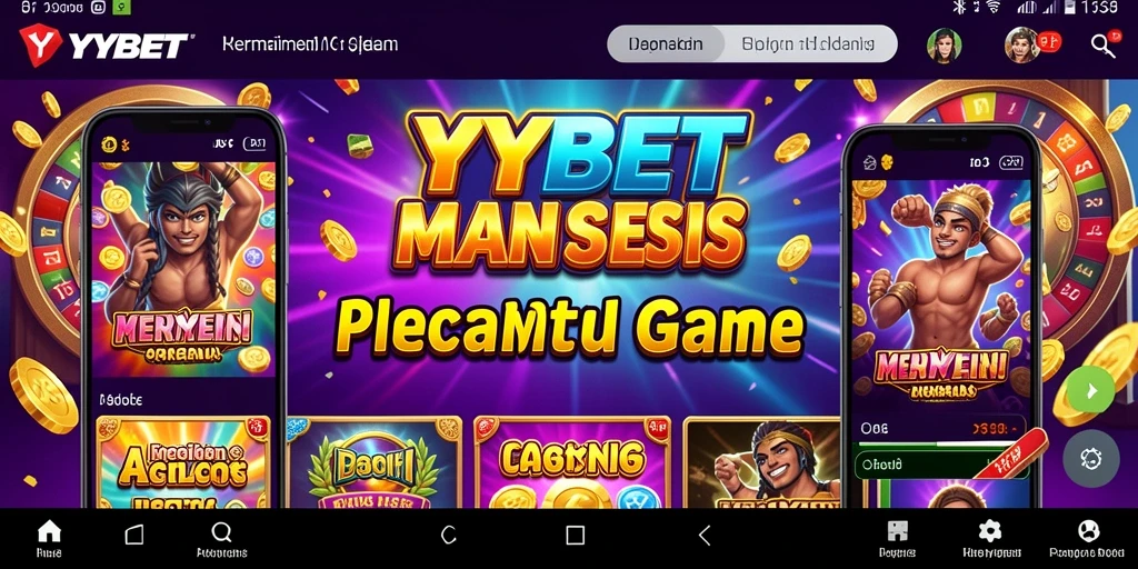 Screenshot gameplay YYBET menampilkan mesin slot yang menarik dan berwarna.